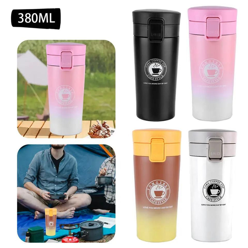 Stainless Steel Mug Thermos Vacuum Insulated Travel Tumbler Coffee Mug Cup