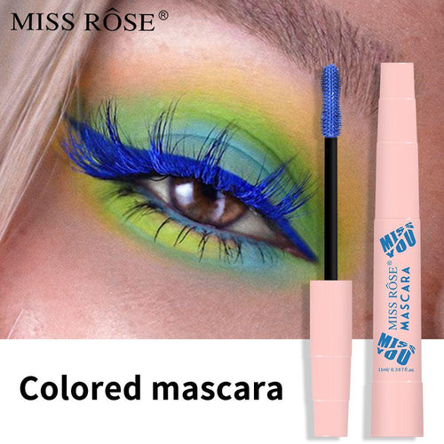 Miss Rose Blue Mascara Waterproof Eye Lashes Curling Extension