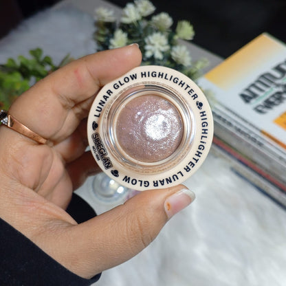 Siheglan Planet Glow Highlighter Ultra Shimmer Baked Face Illuminator Galaxy Shine Finish Pack of 4