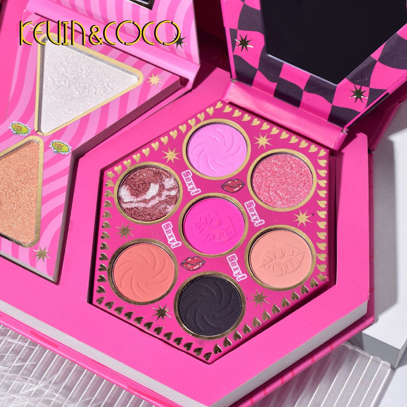 KEVIN & COCO 32 Color Multi-Mood Eyeshadow Set