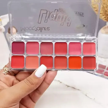 Mocallure 12 Color Lip Palette
