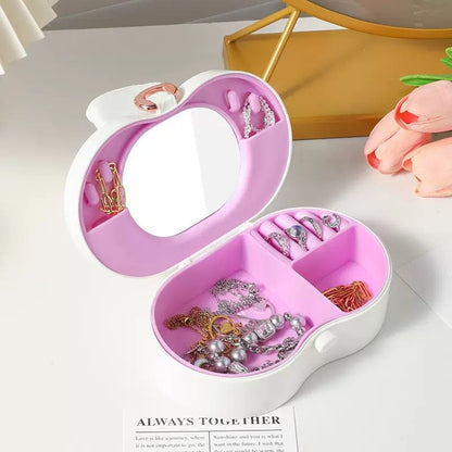 Silicone Premium Bowknot Jewellery Organiser Box