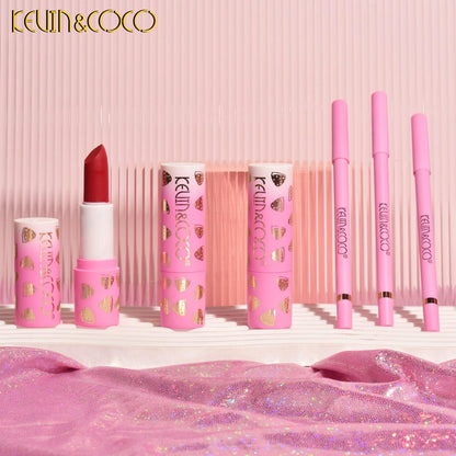 Kevin & Coco Stay Wild Lip Stick + Lip Pencil Set