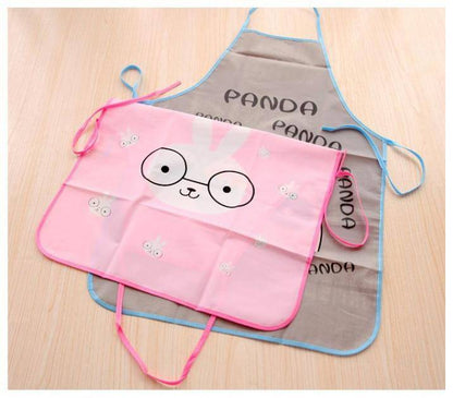 Kitchen Apron Multicolor Printed PVC Waterproof 1Pcs 14622