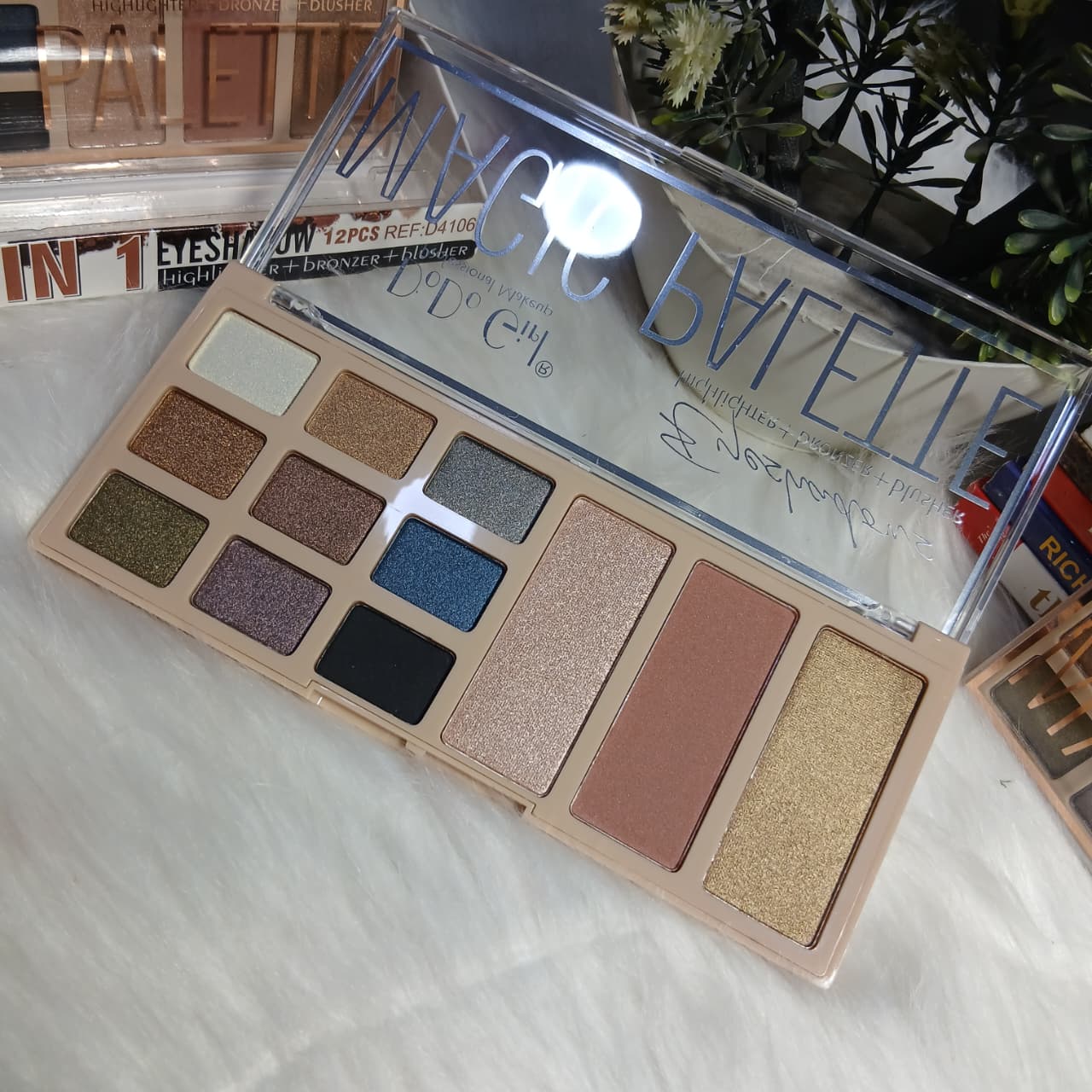 Dodo Girl Ultimate Glam Magic Eyeshadow, Highlighter & Bronzer Palette