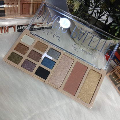 Dodo Girl Ultimate Glam Magic Eyeshadow, Highlighter & Bronzer Palette