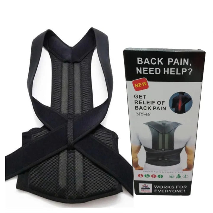 Posture Corrector helps to relief pain from Upper and Lower Back