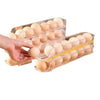 Acrylic Rolling Egg Storage Box Egg Slide Tray Dispenser Space Saving Organizer