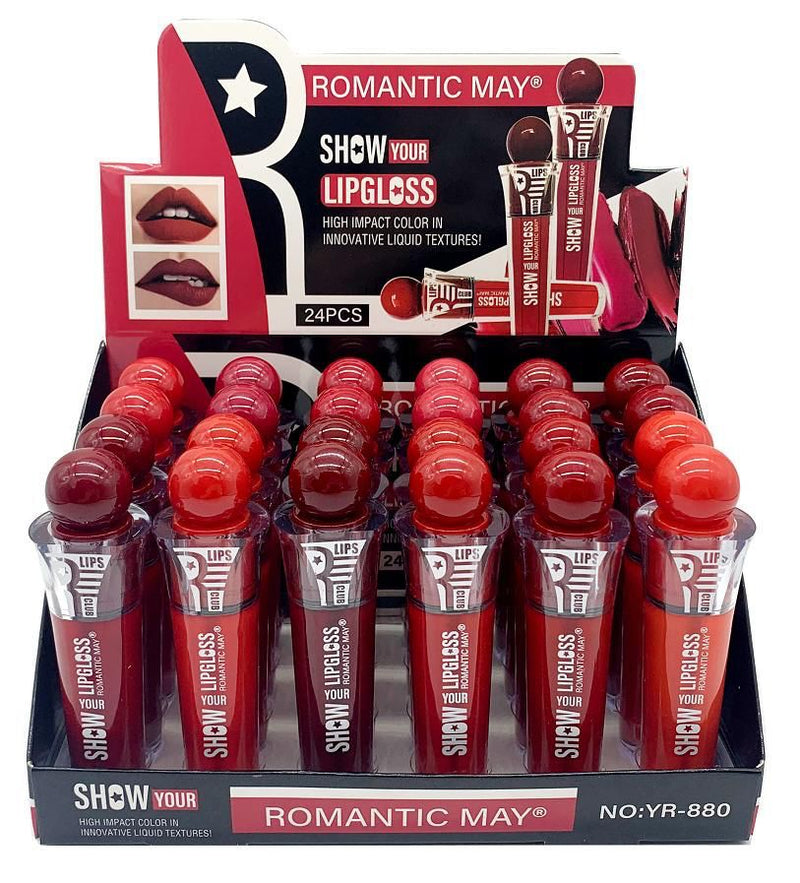 Romantic May 6pcs Lip Gloss Set