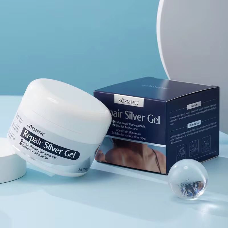 KORMESIC Repair Silver Gel Natural Organic Lightening Moisturizing 80g