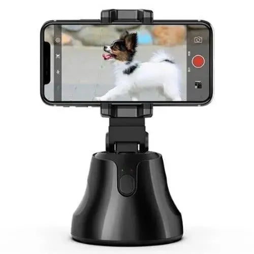 360° Rotation Selfie Stick Tripod  Auto Smart Face & Object Tracking Mobile Tripod Holder