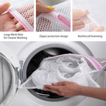 Mesh Net Laundry Bag With Zip