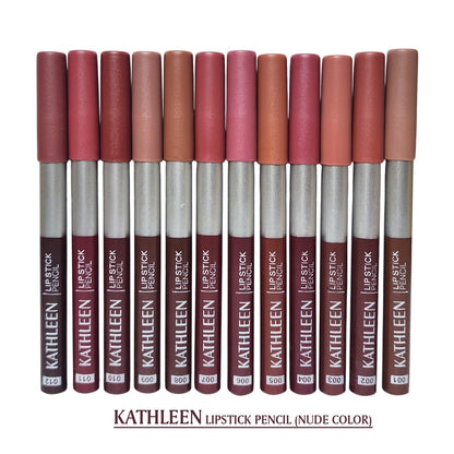 KATHLEEN Lipstick Pencil 12Pcs Set