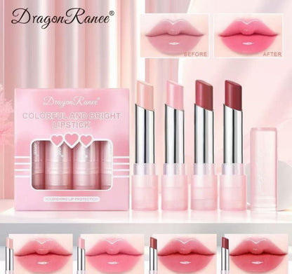 Dragon Ranee Color Changing Lipstick 4pcs Set
