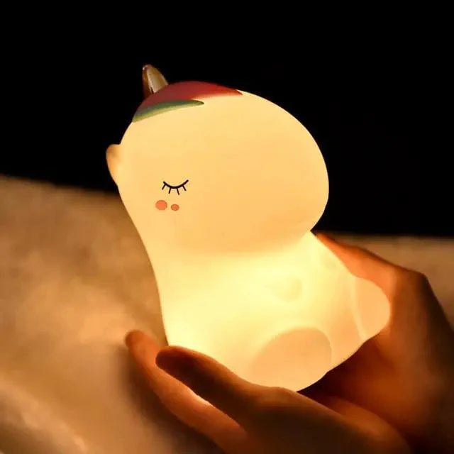 Unicorn Shape Silicon Lamp