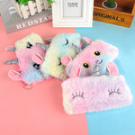 Cute Unicorn Plush Stationary & Multi Purpose Pouch