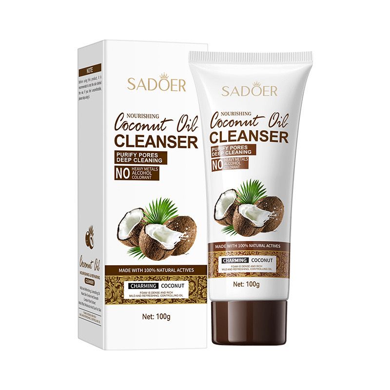 Sadoer Coconut  Oil Ultra Hydrating Rejuvenation Face Cleanser