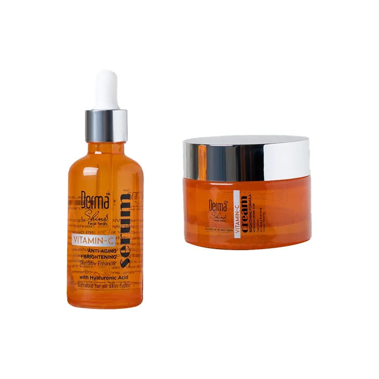 Derma Shine VC Cream And VC Serum 2Pcs Set