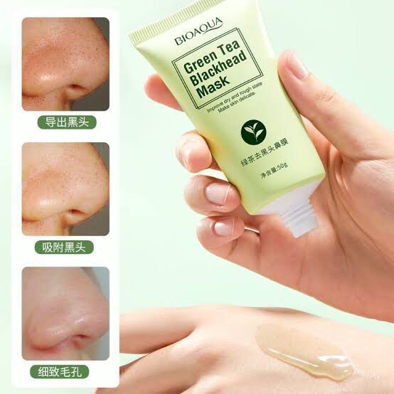 Bioaqua 3In1 Green Tea Blackhead Remover Mask