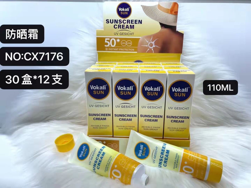 Vokali UV GESICHT Sunscreen Cream 50SPF