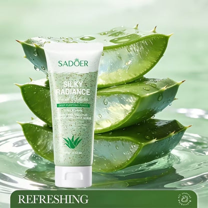 Sadoer Silky Radiance Facial Exfoliator - Deep Purifying for Pores