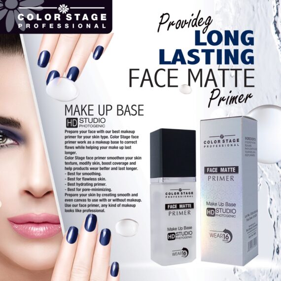 COLOR STAGE Face Matte Primer 16 Hours Long Lasting