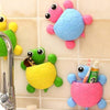 Toothbrush Cute Turtle Strong Sucker Plastic Holder