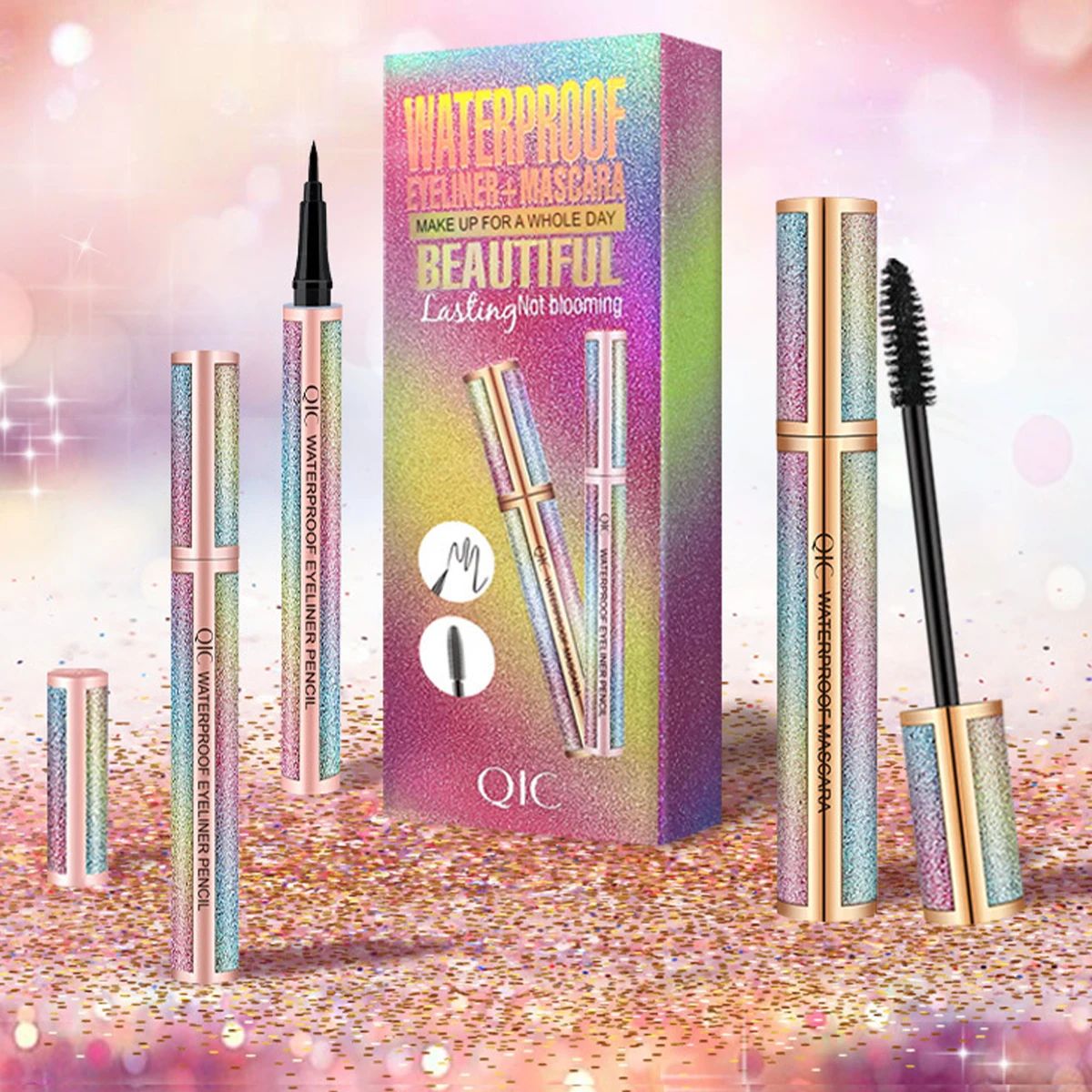 QIC High Quanlity Liner & Mascara Set