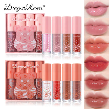 Dragon Ranee 4 Pcs Shine Lipgloss Set