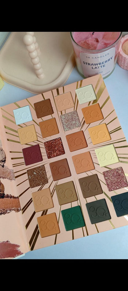 3Q Beauty 5 Fold Book Palette High Quality Pigmented