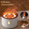 Portable New Fine Fog Volcanic Flame Aroma Diffuser Essential Oil Lamp USB Air Humidifier Night Light