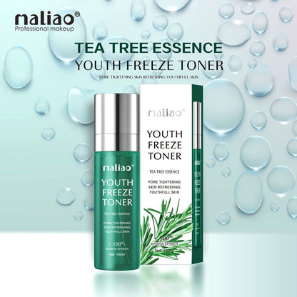 Maliao Youth Freeze Toner with Tea Tree Green - Refreshing and Clarifying Toner for Clear Youthful Skin