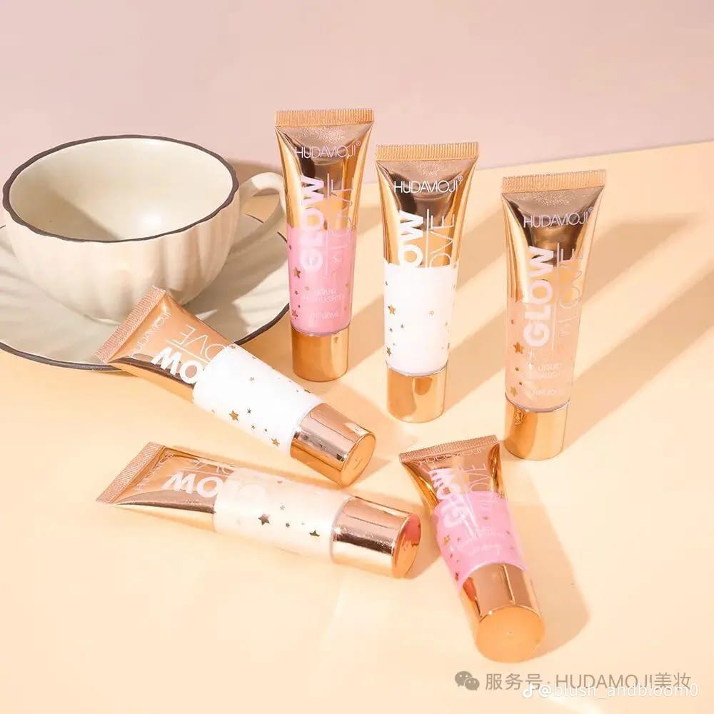 Hudamoji Liquid Highlitter 4pcs Set