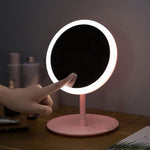 Makeup Mirror With White LED Light Vanity Mirror Touch Screen 3 Modes Mirror