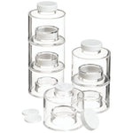 Set of 6 Spice Tower Self Stacking Spice-Bottles