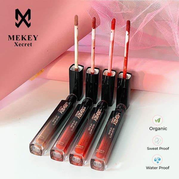 Mekey Xecret Velvet Matte Liquid Lip Gloss