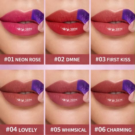 OLiBOLLA Peel Off Lip Stain – Pack of 6