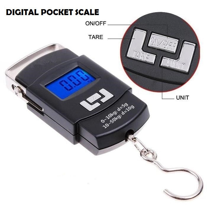 Portable Digital LED Screen Luggage Weighing Scale Digital Weighing Machine With Hook Heavy Duty