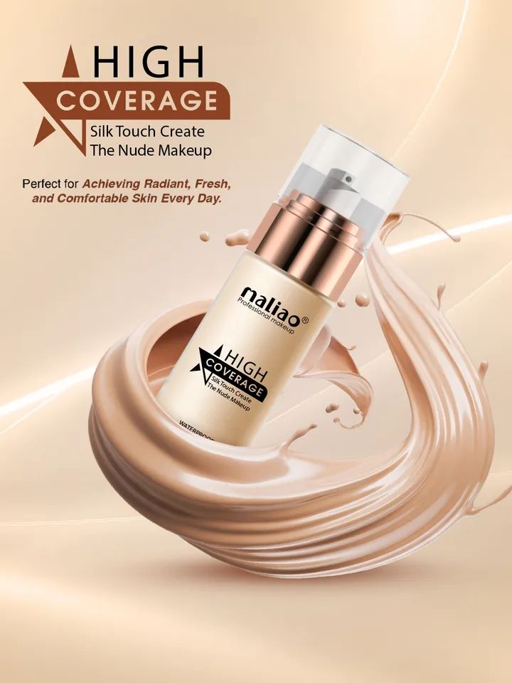Maliao High Coverage Waterproof Base Foundation - Flawless All-Day Wear