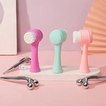 Ruby Face Effective Facial Cleansing and Massager Beauty Care 2Pcs Set