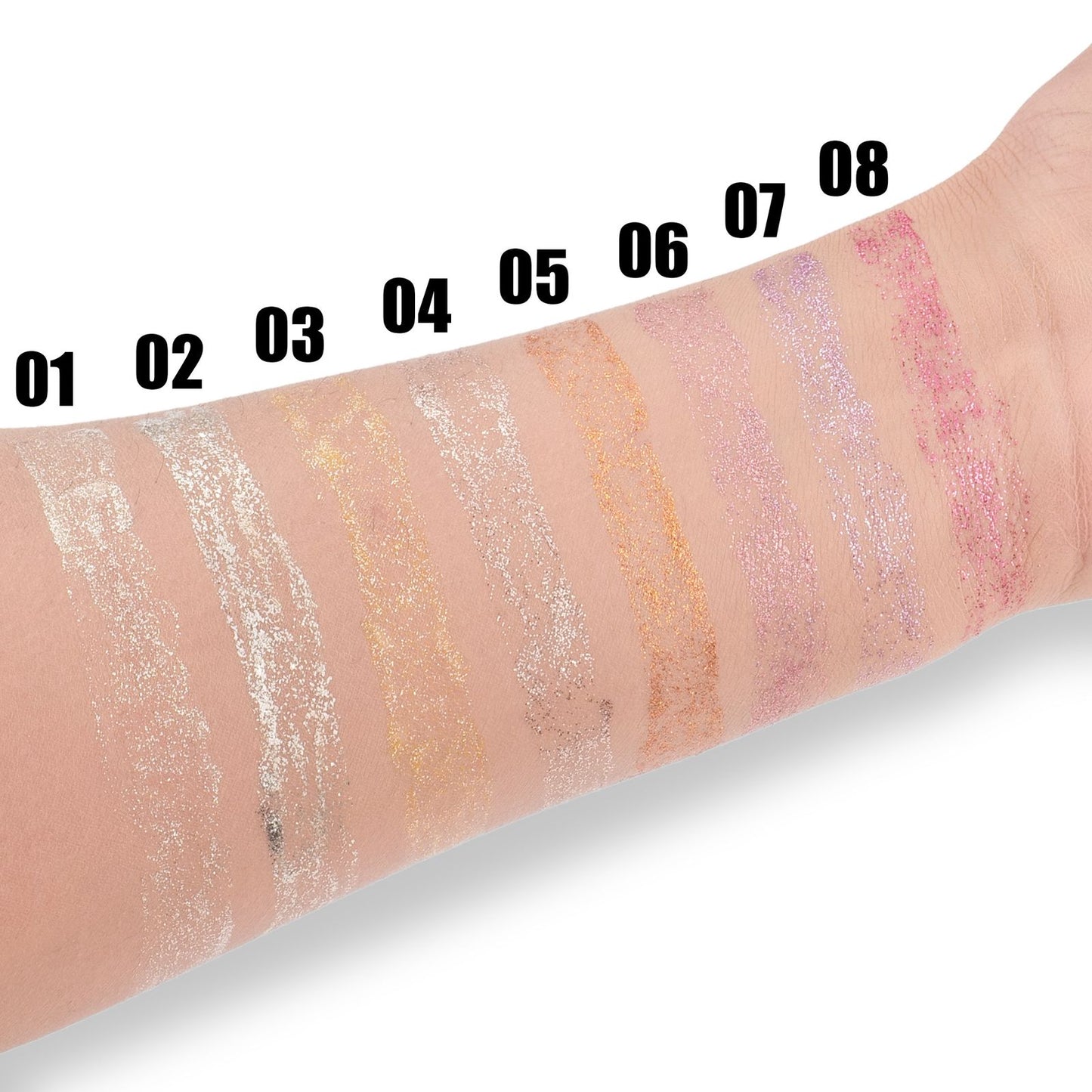 Miss Rose Glitter Eyeliner Pack of 8