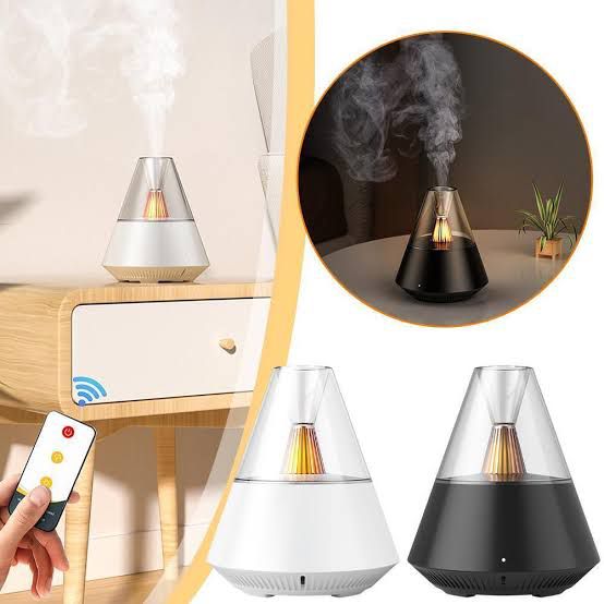 Mini Humidifier Aroma Diffuser 150ml And Night Light With Remote Control Bedroom Humidifier