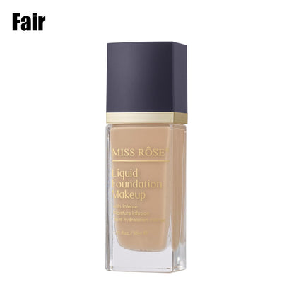 Miss Rose Liquid Foundation With Intense Moisture Infusion Teint Hydratation Intense