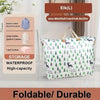 Portable Cartoon Pattern Storage Bag With Zipper Lightweight Dustproof
