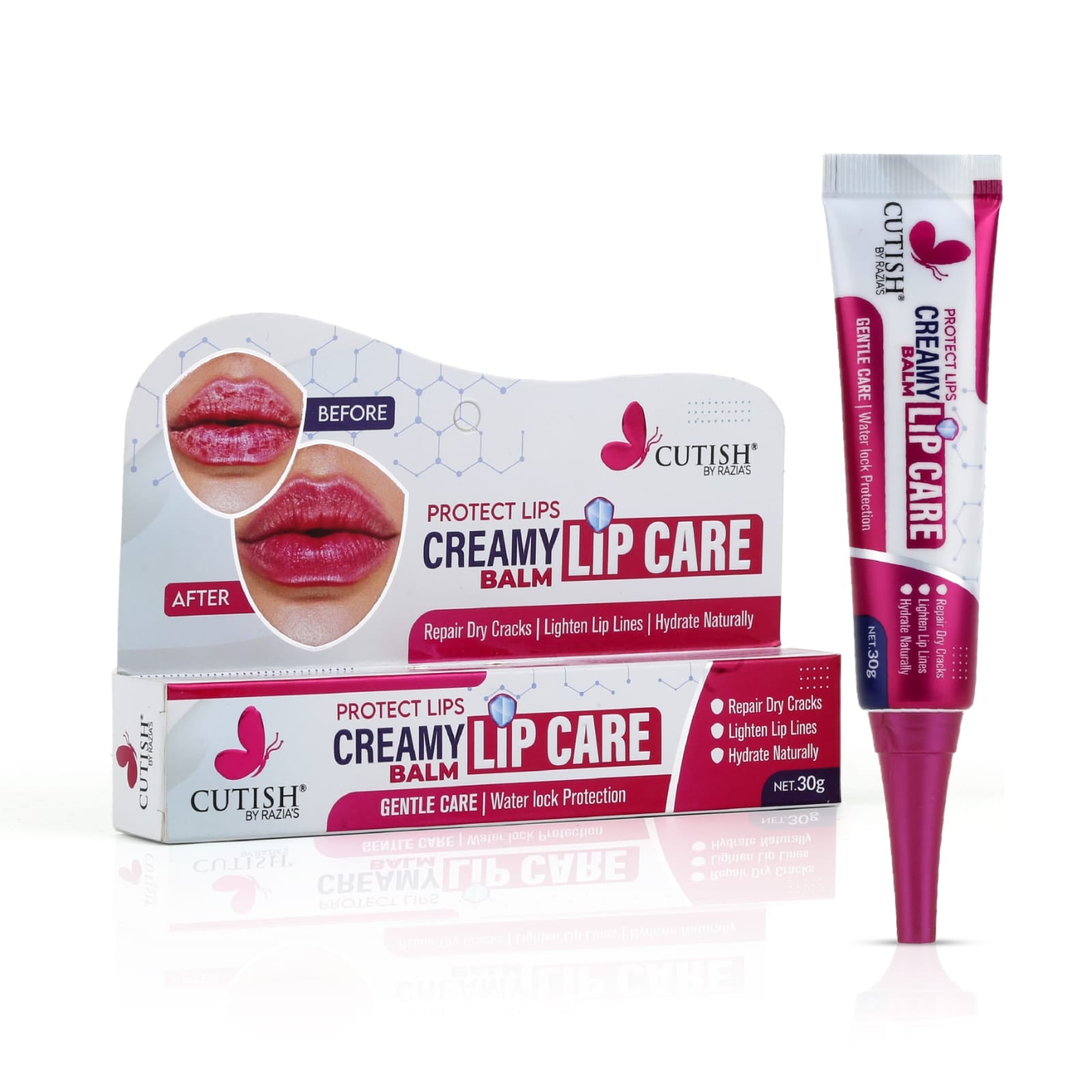 Cutish Protect Lips Creamy Lip Care Balm 30g