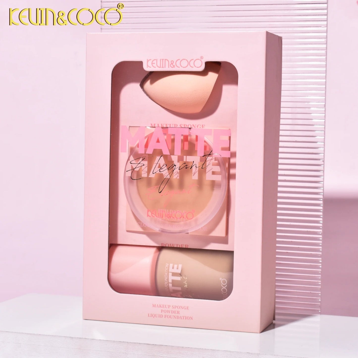 Kevin &amp; Coco Flawless Matte Makeup Kit