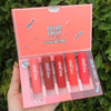 Color Party Silky Touch Matte Lipstick 5pcs Set