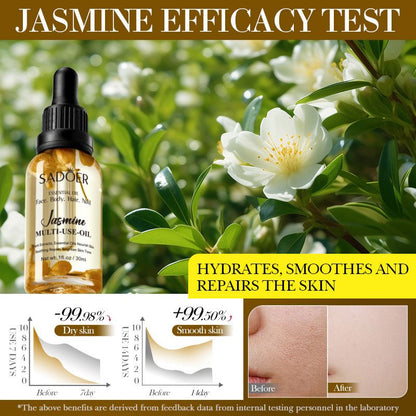 Sadoer Face, Body, Hair, Nail Multi Use Jasmine Oil 55ml