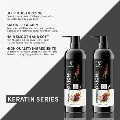 Eunomia Onion With Keratin Sulfate Free Shampoo 900ml