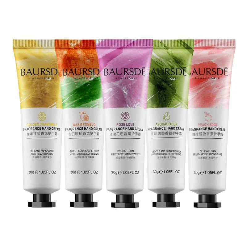 Baursde Pack Of 5 Fragrance Hand Cream